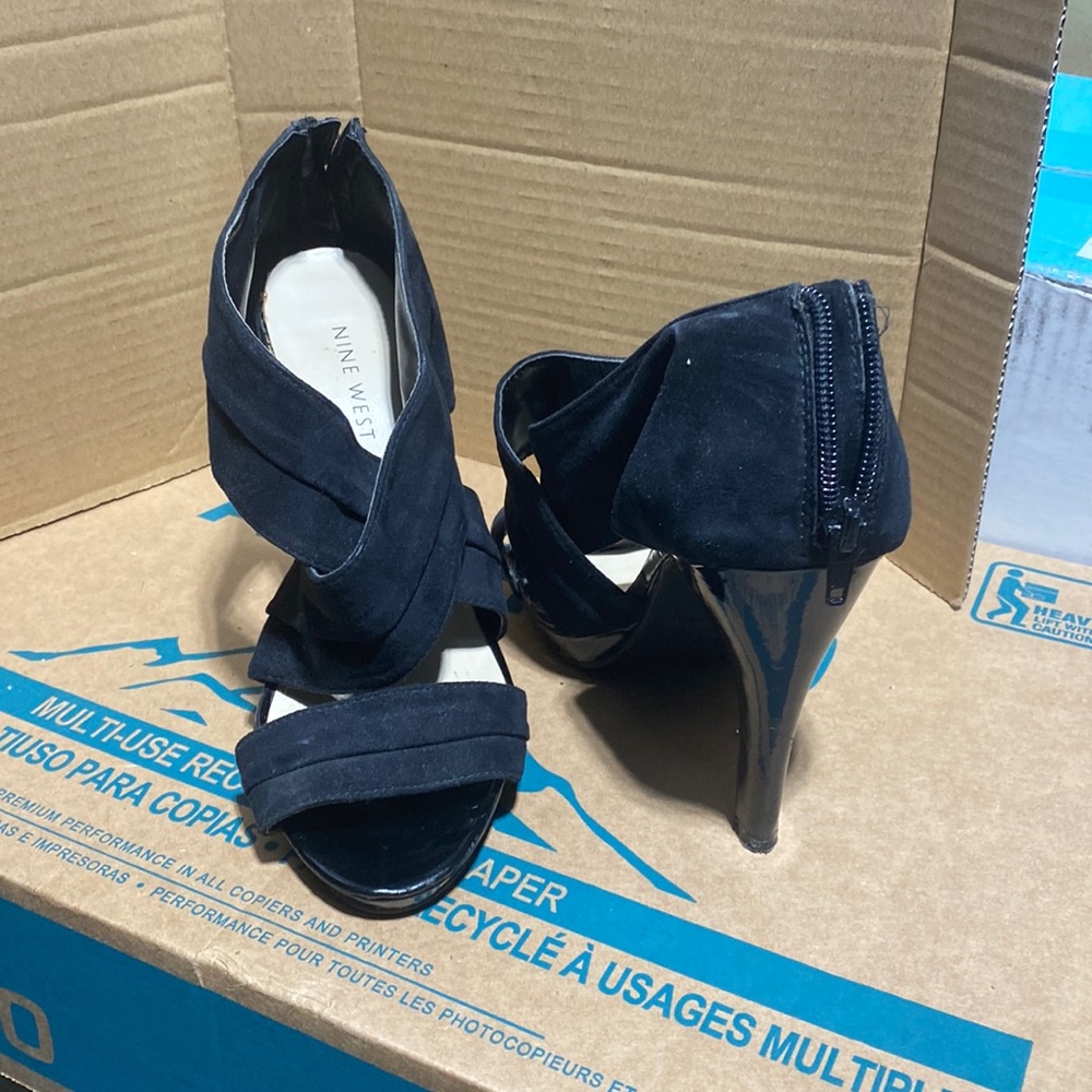 Nine West heels size 7 black
